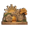 thumbnail image 1 of YingYouFu Empty Tomb Easter Scene and Cross Decoration He Is Risen Tabletop Decor Religious Wooden Signs Jesus Cross Table Centerpieces for Religious Home Mantels Tabletop Christian Gifts, 1 of 9