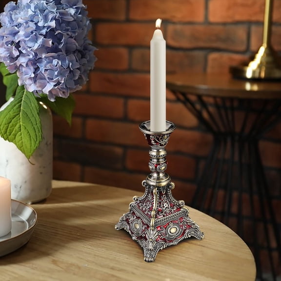 YingYouFu European Candlestick Holder for Restaurant Hotel Home Decoration Romantic Wedding Candle Display and formal Dinner Settings