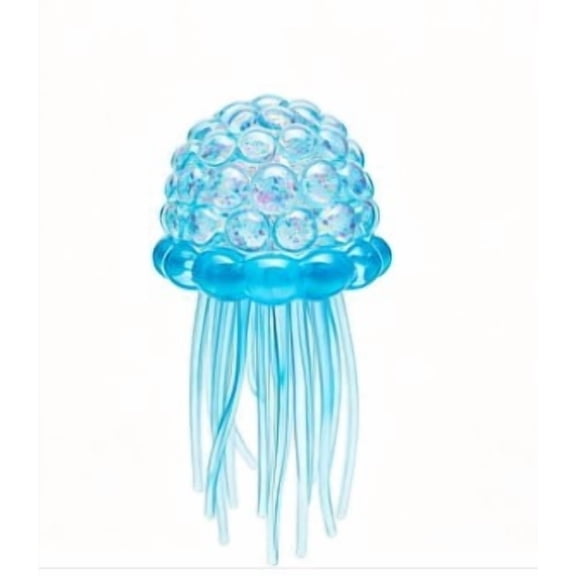 YingYouFu Glitter Jelly Stress Reliever, Soft Fidget Sensory Toy for Anxiety, Sparkling Decompression Putty for Desk