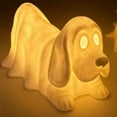 thumbnail image 1 of YingYouFu Halloween Ghost Dog Lamp, Dachshund Nightlight Figurine, ing Pet Decor, Quirky Bedroom Decoration, Spooky Holiday Light, D, 1 of 3