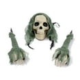 thumbnail image 1 of YingYouFu Halloween Yard Stakes, Skull Skeleton Ground Breaker Three Pack, Durables for Outdoor Display, High Search Party Decor for Front Lawns and Garden, A, 1 of 2