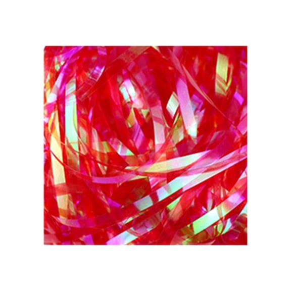 YingYouFu Metallic Raffia Filler, Iridescent Shredded Paper for Gift Box, Silk Texture Packaging Embellishments for Wedding Party Crafts