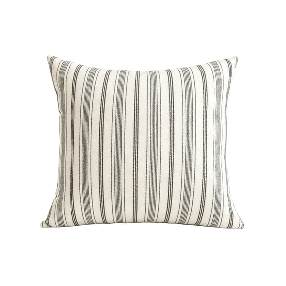 YingYouFu Neutral Tone Farmhouse Throw Pillow Cushion, Digital Print Boho Sofa Decor for Living Room, Washed Linen Look Couch Covers for Bed
