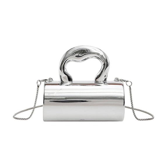 YingYouFu Shoulder Bag High-End Versatile Crossbody Handbag Lightweight Stylish for Daily Use Designer Inspired Silver Fashion Accessory