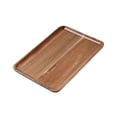 thumbnail image 1 of YingYouFu Solid Wood Rectangular Serving Tray, Acacia Wood Tea Tray Serving Platter, Durable Serving Plate for Cups Snacks Home Living Room Dining Daily Use, 1 of 6