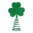 thumbnail image 1 of YingYouFu St. Patrick's Day Tree Topper, Shamrock Clover Ornament for Christmas Tree, Irish Holiday Decor for Party Festival, 1 of 7