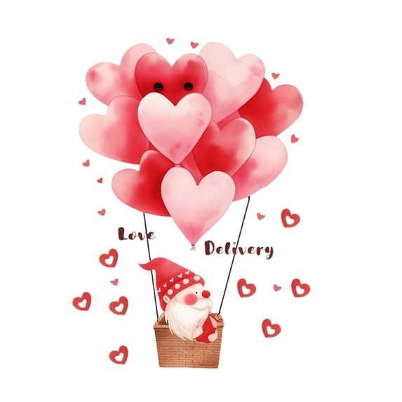 YingYouFu Valentines Day Stickers Set Lovely Patterns for Doors Windows Walls Home Party Atmosphere Decorations