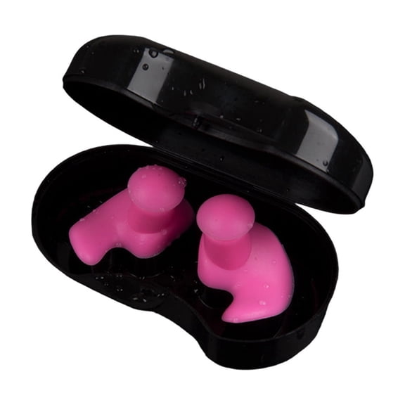 YingYouFu Waterproof Silicone Ear Plugs for Swimming, Reusable Hearing Protection for Sleeping 40dB, Super Soft Noise Reduction for Travel Surfing