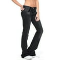 thumbnail image 1 of Yinguo Bell Bottom Jeans for Women Flare Jeans Mid Waist Bell Jeans Stretch Slim Pants Wide Leg Denim Pants XXXXL, 1 of 7