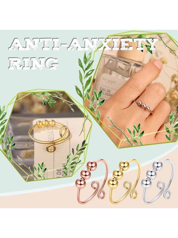 Coil For Anxiety Finger Spiral Rings For Women Adjustable Ring Single Rings One Size