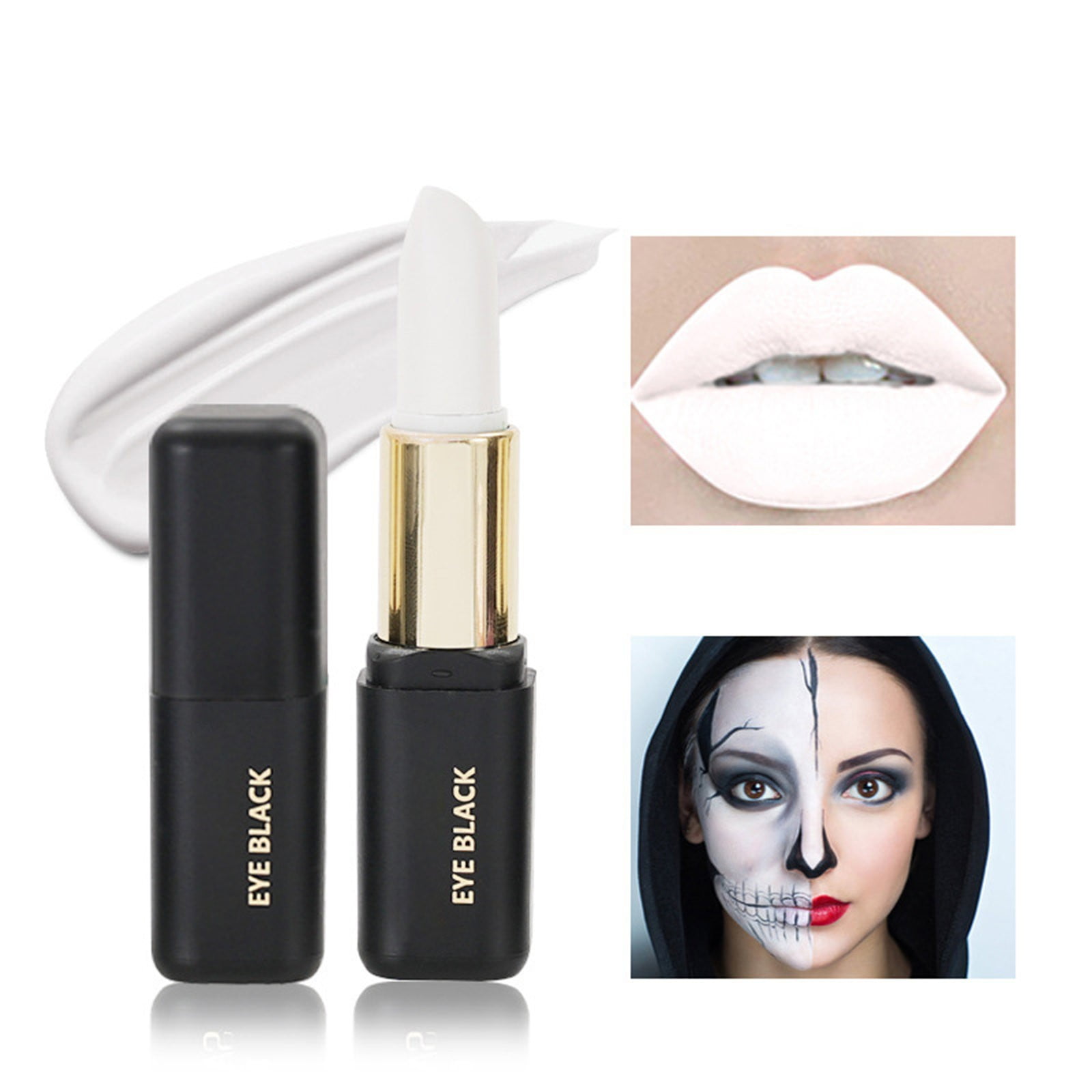 Yinguo Sports Eye Dark Black Olive Green White Stick Dark Black Olive Green White Lipstick Easy