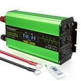 Yinleader 1500W Power Inverter, Pure Sine Wave, 12V DC to 110V AC