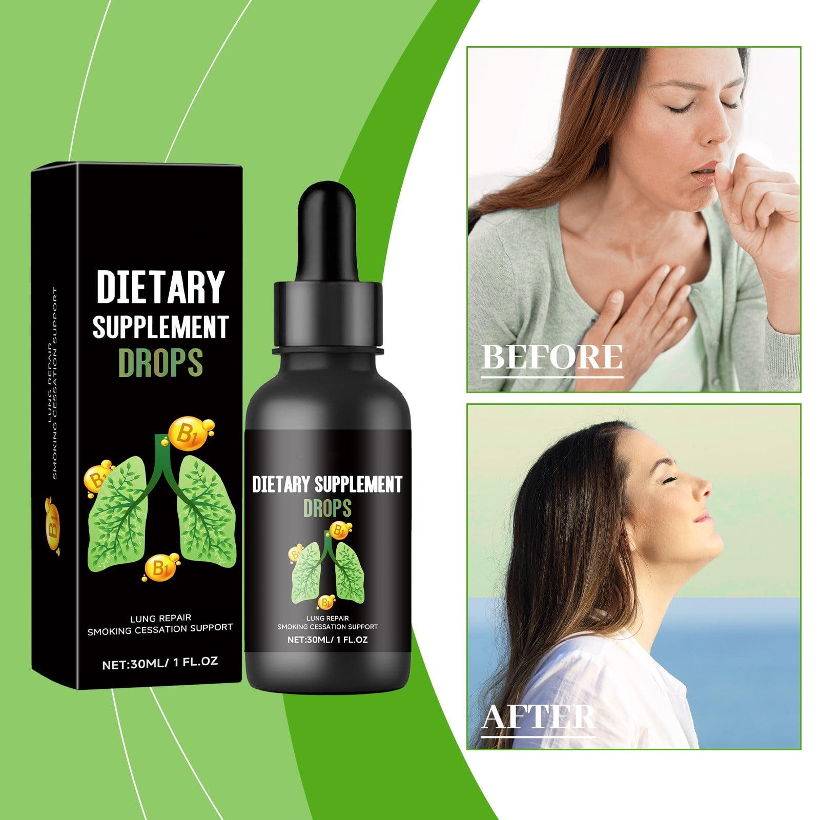 Yinmgmhj Dietary Supplement Drops；Lung Clear Drops；Liquid Dietary