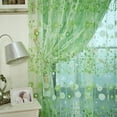 thumbnail image 1 of Yinrunx Floral Curtains Sheer Curtain Lace Curtains Bohemian Curtains Farmhouse Curtains for Living Room Yellow Curtains for Living Room Living Room Curtains for Windows Yellow Curtains for Bedroom, 1 of 6