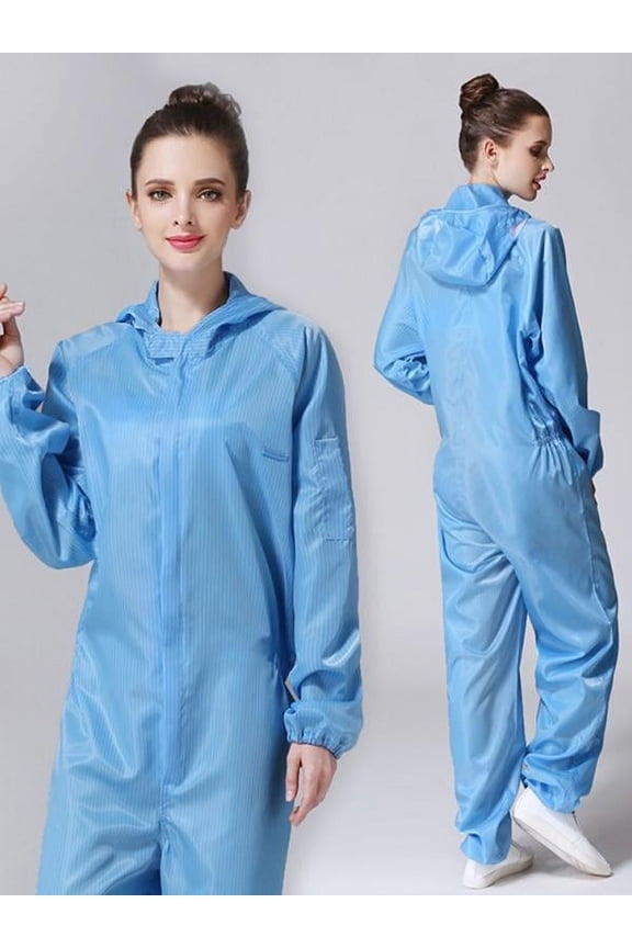 Reusable Coverall Suit Protective Clothing Full Body Protective, Chemical Protection, Automotive Cleaning, Mining, Spray Printing Clothes Dust-proof And Anti-static Clothes