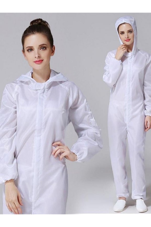 Reusable Coverall Suit Protective Clothing Full Body Protective, Chemical Protection, Automotive Cleaning, Mining, Spray Printing Clothes Dust-proof And Anti-static Clothes