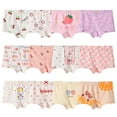 thumbnail image 1 of Yintry Kids Boxers Girl Eversoft Underwear,12 Pack,Sizes 2-12, 1 of 6