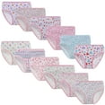 thumbnail image 1 of Yintry Toddler Girl SuperSoft Cotton Brief Unferwear,12 Pack, Size 2-14, 1 of 6