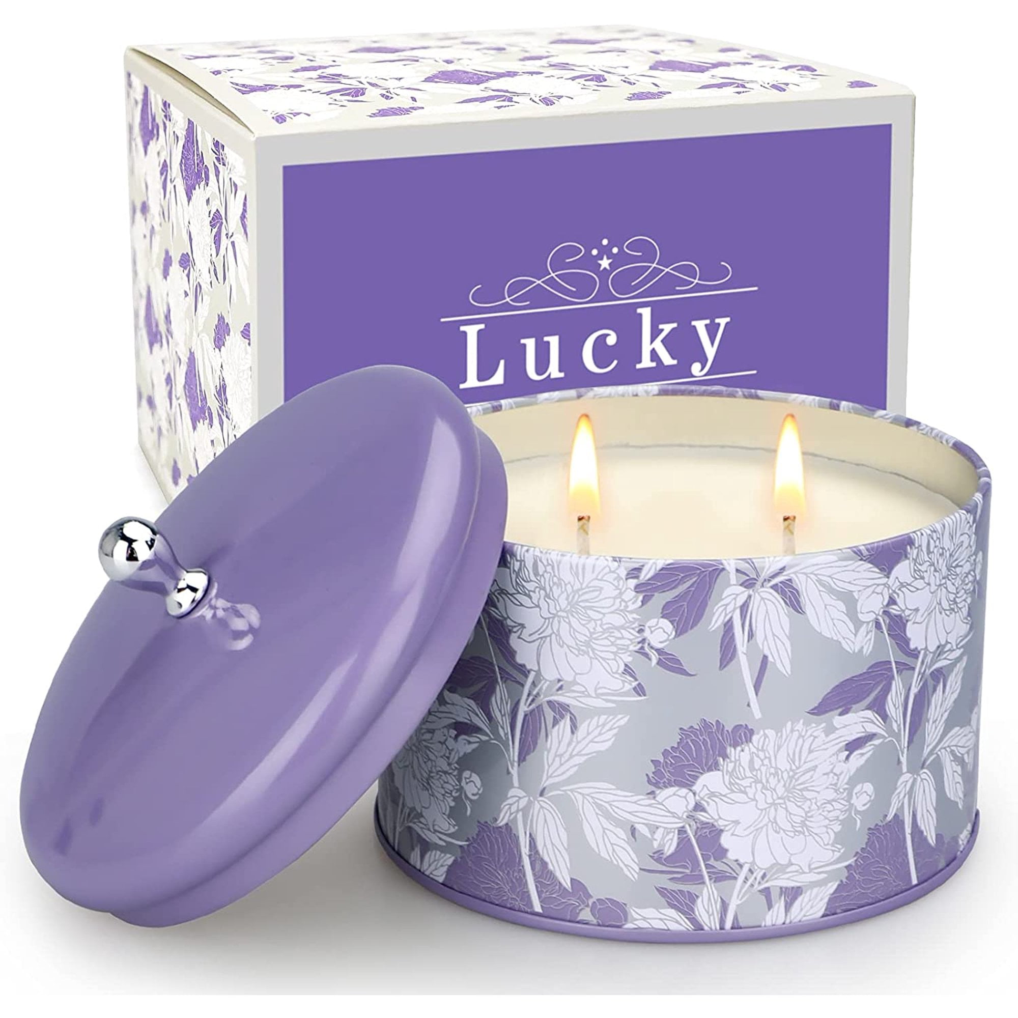 GEMTEND Lavender Scented Candles - Thinking of You Gifts for Women