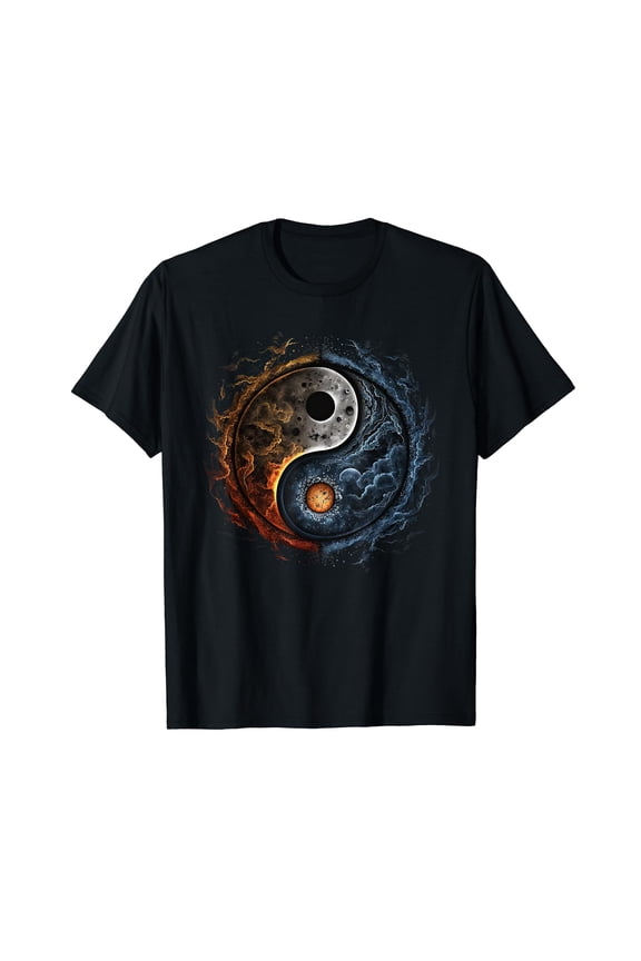 Yinyang Yoga Zen Yin yang Meditation T-Shirt