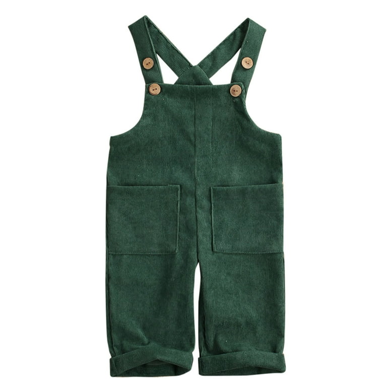 Yinyinxull Toddler Kid Baby Boys Girls Corduroy Romper Jumpsuit