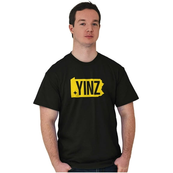 Yinz Philadelphia Pittsburgh PA Plus Size Crewneck Graphic Tee Shirt Brisco Brands 2X