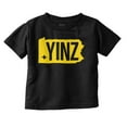 thumbnail image 1 of Yinz Philadelphia Pittsburgh PA Toddler Boy Girl T Shirt Infant Toddler Brisco Brands 18M, 1 of 6