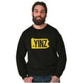 thumbnail image 1 of Yinz Philadelphia Pittsburgh PA Unisex Plus Fleece Graphic Sweatshirt Brisco Brands 3X, 1 of 5