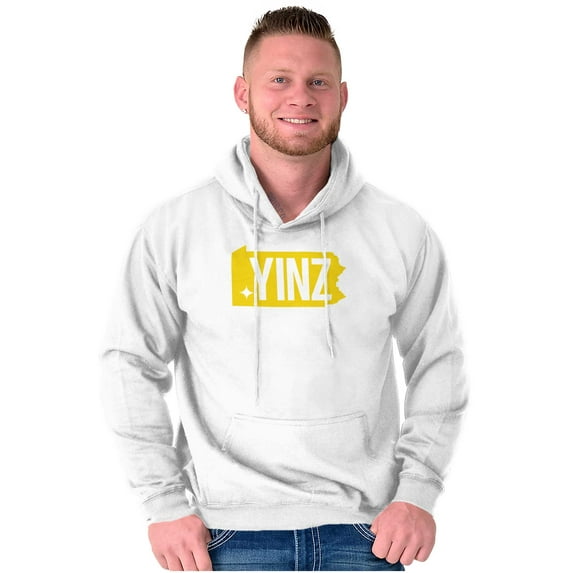 Yinz Philadelphia Pittsburgh PA Unisex Plus Fleece Graphic Hoodie Brisco Brands 4X