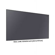 Yinzam 120inch Laser UST Projector Fresnel Screen for Day Light Using, 85% Ambient Light Rejecting (ALR) Fresnel Projector Screen for Ultra Short Lens Projector