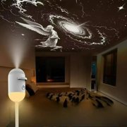 Yinzam A063 Portable Room Night Light Baby Ocean Moon Lamp Projector Starry Night LED Lamp USB Decor Car Home Christmas Gift