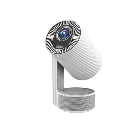 Yinzam K3 Mini Portable 1080p Projector with Android 12 32GB ROM TOF Auto Focus 12000 Lumens Dual WiFi 6 10W Speaker 270 Degree Rotating Holder