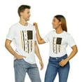 thumbnail image 1 of Yinzer Flag Unisex T-shirt: Bella Canvas 3001 Tee Celebrate Pittsburgh, 1 of 5