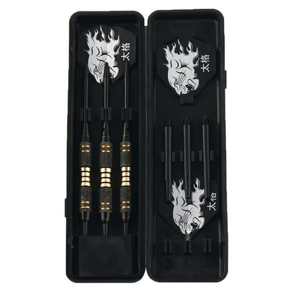 Yiokii Professional Black 18g Soft Tip Darts, 3 Count