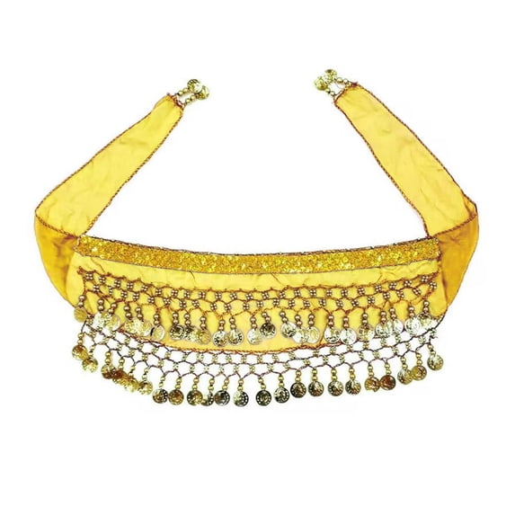 Yiokii ZOUBAOQ Corgi Dog Costume,Dog Waist Chain Butt Curtain Clothes Dogs Belly Dancer Costume with Sequin,Passionate Pet Puppy Shaking Hip Dance Hip Scarf Dection