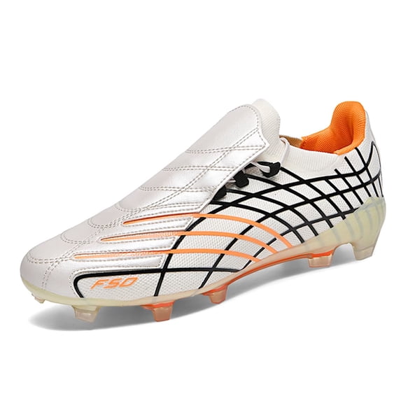 Yiomxhi Soccer Cleats for Adult Men Younth Lightweight Football Shoes with Ankle Support, Breathable Outdoor Turf Cleats for Training and Matches, Long Studs and Short Studs