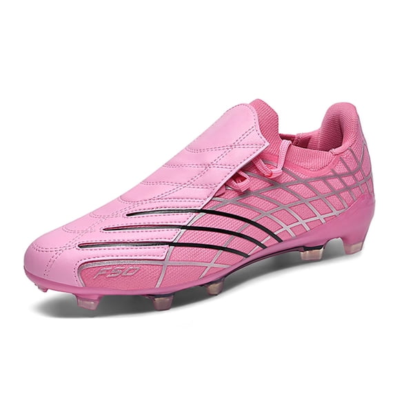 Yiomxhi Soccer Cleats for Adult Men Younth Lightweight Football Shoes with Ankle Support, Breathable Outdoor Turf Cleats for Training and Matches, Long Studs and Short Studs