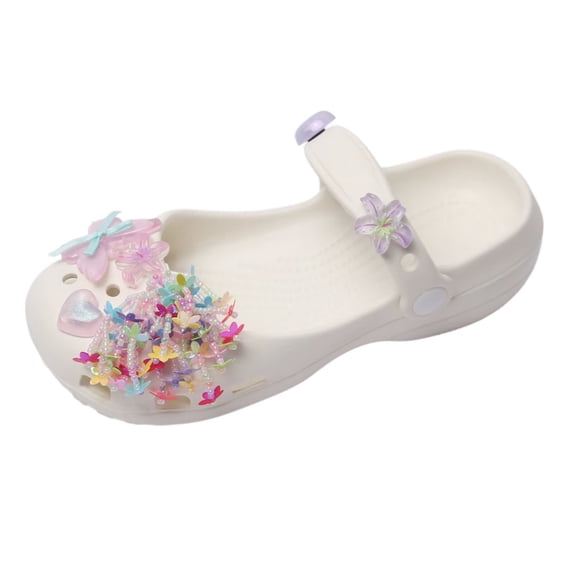 Yiomxhi Toddler Kids Clogs Garden Shoes for Girls, Children Slip On Slides Sandals Indoor Outdoor, Kid Beach Pool Water Shoes with Non-Slip Sole