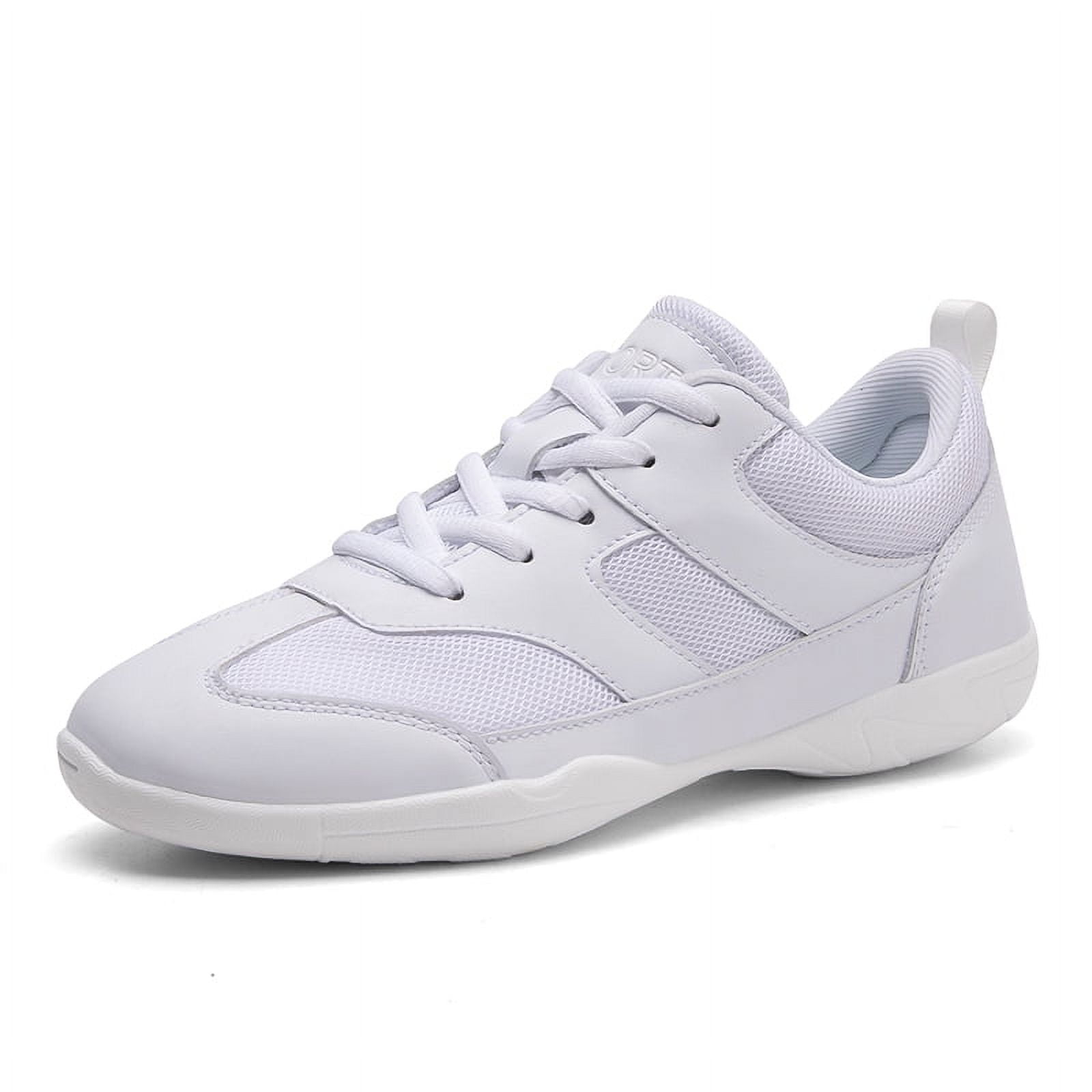 Yiomxhi White Cheer Shoes for Girls Cheer Shoes Girls Cheerleading