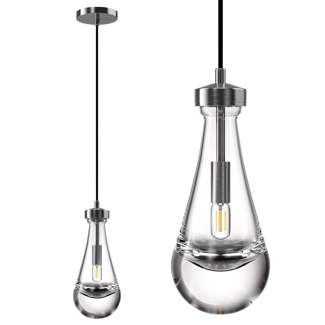 Yiosi Raindrop Pendant Lights, Modern Hanging Lights for Kitchen Island