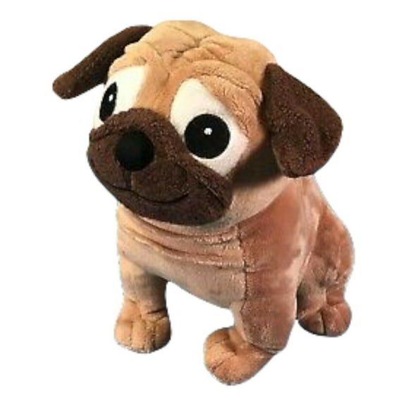 Yip Snap Yap Pug Dog Plush s 12" Soft Stuffed Charles Fudge NEW Bulldog USA