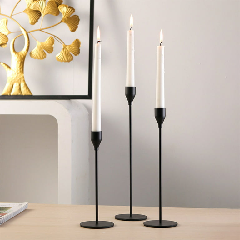 Candle Stick Candle Holder Set Of 3 Metal Candlestick Holders Candl