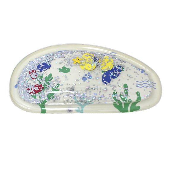 Yipinau Water Play Mat, Sensory Crawling Pad for Babies, Inflatable Tummy Time Activity Mat with Leak-Proof Nozzle, Soft PVC Motor Skills Development Toy