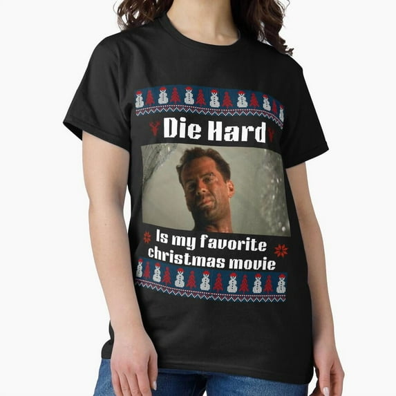 Yippee Ki Yay Funny Christmas Action Movie G1498 Unisex T-Shirt, Up to Size 5XL