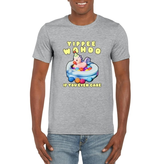 Yippee Wahoo Meme Weirdcore Retro Funny Cartoon Aesthetic T-Shirt, for men & women, up to size 5XL