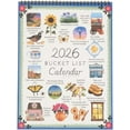 thumbnail image 1 of Yippzo 2026 Bucket List Calendar – 2026 Inspirational 12-Month Wall Calendar with Illustrated Pages & DIY-Friendly Design, Gentle Daily Prompts, Gift for Friends, 1 of 9