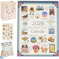 thumbnail image 1 of Yippzo 2026 Bucket List Calendar, Celebration of Life’s Seasons, 2026 Bucket List Calendar, Inspirational 12-Month Wall Calendar, 2026 to Do Lists Calendars, 1 of 7
