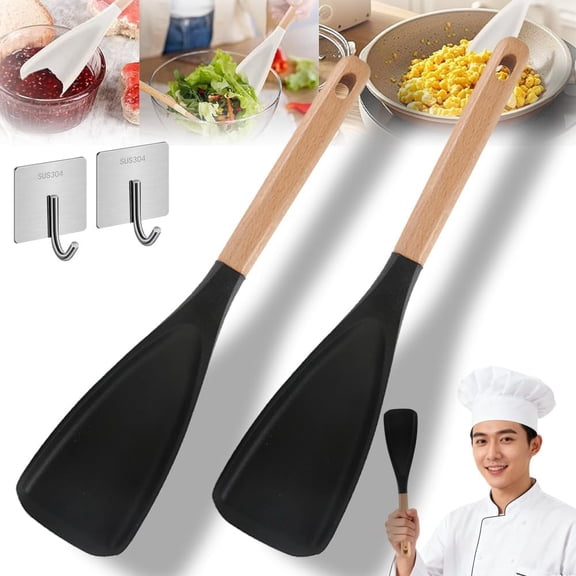 Yippzo 2026 New Multifunction Cooking Spoon, Multi Function Cooking Spoon, Sturdy Matte Silicone Spatula, Makes Stirring, Scooping & Serving Much Easier