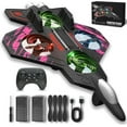 thumbnail image 1 of Yippzo Advanced Rc Jet, Rc Stunt Fighter Jet Toy with 360° Flips & LED Lights, Foam Remote Control Airplane Toy Gifts for Sky Enthusiast, 1 of 9