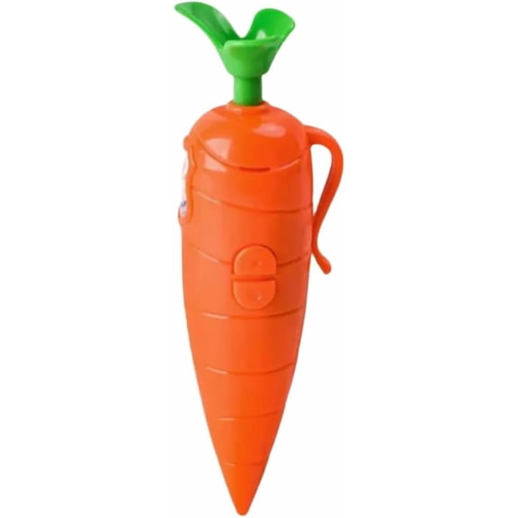 Yippzo Carrot Recording Pen,Kids Carrot Voice Recorder Kit Ballpoint Pen Writing Tool with Playback Feature for Learning